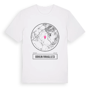 Orhun Mahallesi t-shirt – ekologisk bomull t-shirt från Pinshirt
