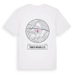 Örnek Mahallesi t-shirt – ekologisk bomull t-shirt från Pinshirt