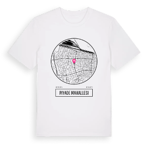 Piyade Mahallesi t-shirt – ekologisk bomull t-shirt från Pinshirt