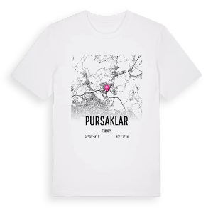 Pursaklar karta t-shirt – ekologisk bomull t-shirt från Pinshirt