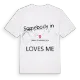 Någon i Samut Mahallesi älskar mig t-shirt