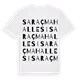 Saraç Mahallesi ordlek t-shirt