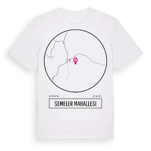 Semeler Mahallesi t-shirt – ekologisk bomull t-shirt från Pinshirt