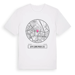 Şeyh Şamil Mahallesi t-shirt – ekologisk bomull t-shirt från Pinshirt