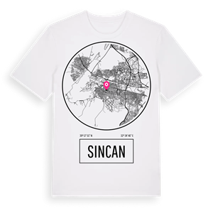 Sincan t-shirt – ekologisk bomull t-shirt från Pinshirt