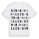 Süvari Mahallesi ordlek t-shirt