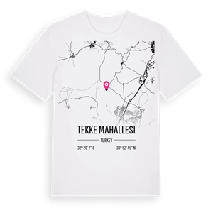 Tekke Mahallesi karta t-shirt – ekologisk bomull t-shirt från Pinshirt