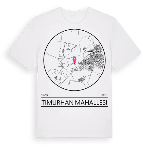 Timurhan Mahallesi t-shirt – ekologisk bomull t-shirt från Pinshirt