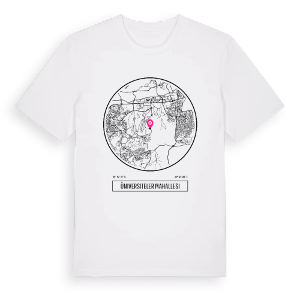 Üniversiteler Mahallesi t-shirt – ekologisk bomull t-shirt från Pinshirt