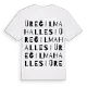 Üreğil Mahallesi ordlek t-shirt