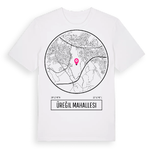 Üreğil Mahallesi t-shirt – ekologisk bomull t-shirt från Pinshirt