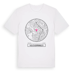 Yıldızevler Mahallesi t-shirt – ekologisk bomull t-shirt från Pinshirt