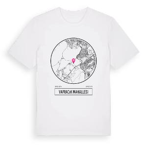 Yapracık Mahallesi t-shirt – ekologisk bomull t-shirt från Pinshirt