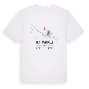 Yeni Mahalle karta t-shirt – ekologisk bomull t-shirt från Pinshirt