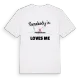 Någon i Yeni Mahallesi älskar mig t-shirt
