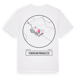 Yenihisar Mahallesi t-shirt – ekologisk bomull t-shirt från Pinshirt