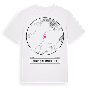 Yenipeçenek Mahallesi t-shirt – ekologisk bomull t-shirt från Pinshirt