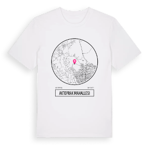 Aktoprak Mahallesi t-shirt – ekologisk bomull t-shirt från Pinshirt