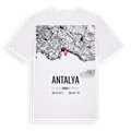 Antalya karta t-shirt