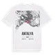 Antalya karta t-shirt