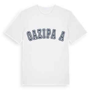 Gazipaşa college t-shirt – ekologisk bomull t-shirt från Pinshirt