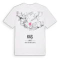 Kaş karta t-shirt