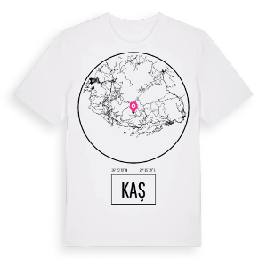 Kaş t-shirt – ekologisk bomull t-shirt från Pinshirt