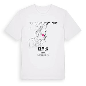 Kemer karta t-shirt – ekologisk bomull t-shirt från Pinshirt