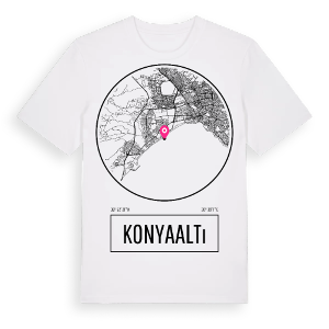 Konyaaltı t-shirt – ekologisk bomull t-shirt från Pinshirt