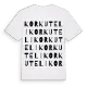Korkuteli ordlek t-shirt
