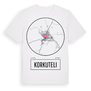 Korkuteli t-shirt – ekologisk bomull t-shirt från Pinshirt