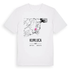Kumluca karta t-shirt – ekologisk bomull t-shirt från Pinshirt