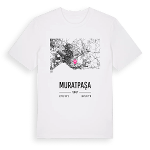 Muratpaşa karta t-shirt – ekologisk bomull t-shirt från Pinshirt