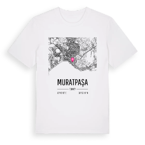 Muratpaşa karta t-shirt – ekologisk bomull t-shirt från Pinshirt