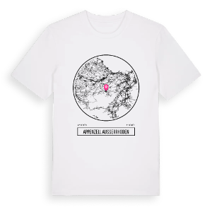 Appenzell Ausserrhoden t-shirt – ekologisk bomull t-shirt från Pinshirt