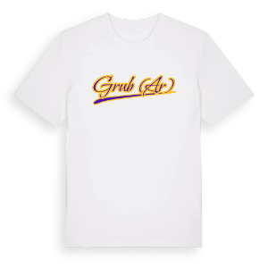 Grub (AR) baseball t-shirt – ekologisk bomull t-shirt från Pinshirt