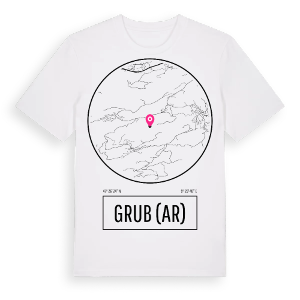 Grub (AR) t-shirt – ekologisk bomull t-shirt från Pinshirt