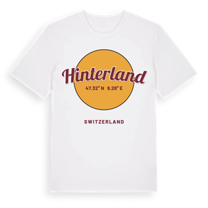 Hinterland cirkel t-shirt – ekologisk bomull t-shirt från Pinshirt