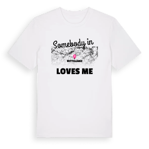 Någon i Mittelland älskar mig t-shirt – ekologisk bomull t-shirt från Pinshirt