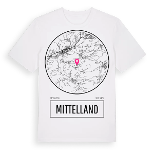 Mittelland t-shirt – ekologisk bomull t-shirt från Pinshirt