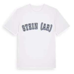 Stein (AR) college t-shirt – ekologisk bomull t-shirt från Pinshirt