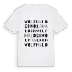 Wolfhalden ordlek t-shirt