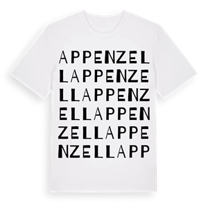 Appenzell ordlek t-shirt – ekologisk bomull t-shirt från Pinshirt