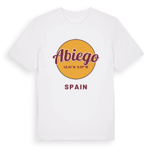 Abiego cirkel t-shirt – ekologisk bomull t-shirt från Pinshirt