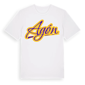 Agón baseball t-shirt – ekologisk bomull t-shirt från Pinshirt