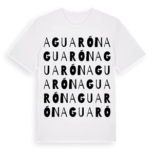 Aguarón ordlek t-shirt – ekologisk bomull t-shirt från Pinshirt