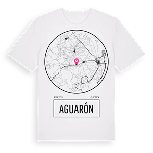 Aguarón t-shirt – ekologisk bomull t-shirt från Pinshirt