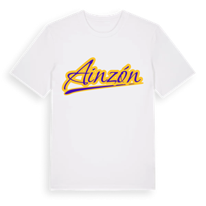 Ainzón baseball t-shirt – ekologisk bomull t-shirt från Pinshirt