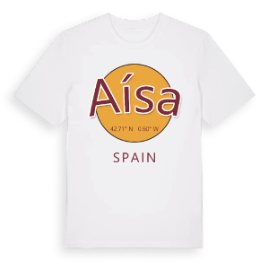 Aísa cirkel t-shirt – ekologisk bomull t-shirt från Pinshirt