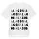 Alagón ordlek t-shirt